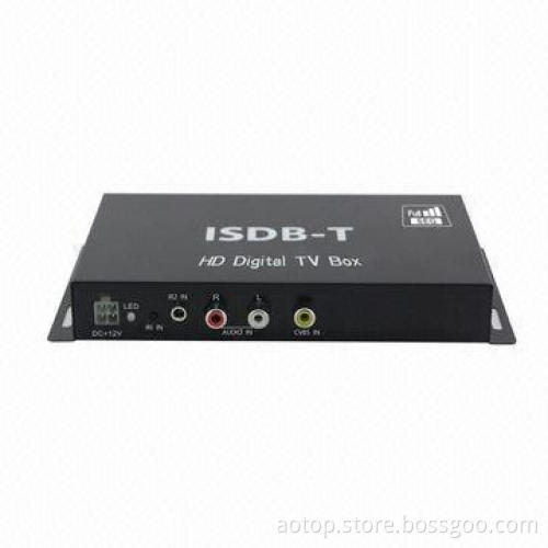 Car Digital TV Box, Supports High-speed 250km/hr, Full HD 1080P, ISDB-T One/Full Seg for Brazil